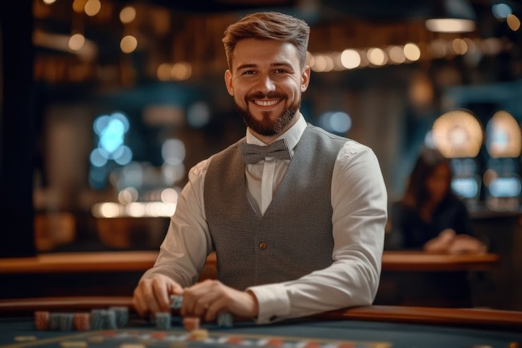 Antarmuka aplikasi mobile online 138 menampilkan permainan live dealer dan taruhan olahraga