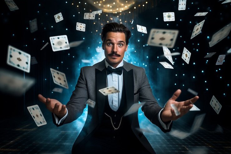 Tampilan layar Diamond Empire dengan simbol permata dan gulungan slot